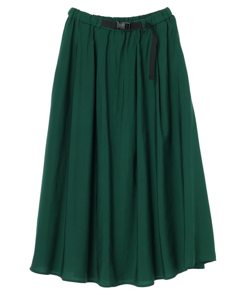 CRAFT STANDARD BOUTIQUE(クラフトスタンダードブティック)の「アジャストベルトスカート *◆(スカート・レディース・ベージュ/グリーン・FREE)」の20枚目の写真