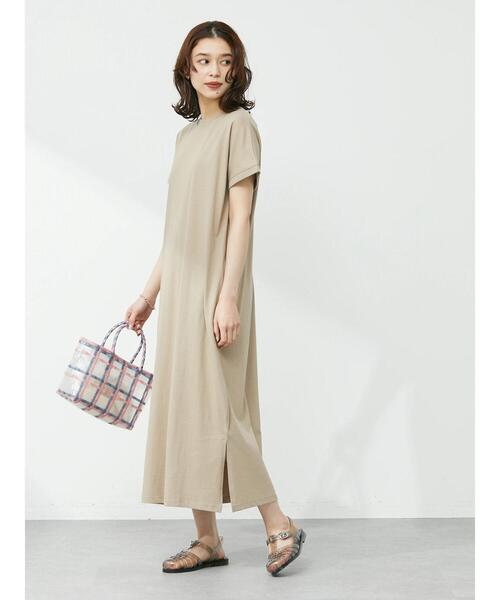 Green Parks(グリーンパークス)の「プラカゴバッグ 小(トートバッグ・レディース・ピンク/グリーン・FREE)」の16枚目の写真