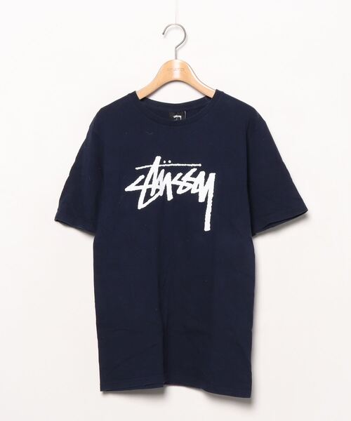 【レビューを書けば送料当店負担】 【人気カーキグリーン】Stussy古着TVロゴ緑Tシャツ半袖ストリート90sM Tシャツ/カットソー(半袖/袖なし) ブランド古着】半袖Tシャツ(Tシャツ/カットソー)|STUSSY