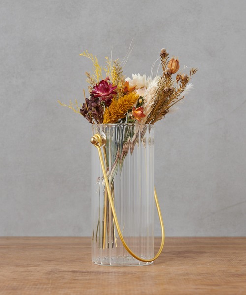 BIRTHDAY BAR(バースデイバー)の「welms. Calm Vase M 花瓶 フラワーベース(フラワーベース・レディース・クリア・フリー)」の2枚目の写真