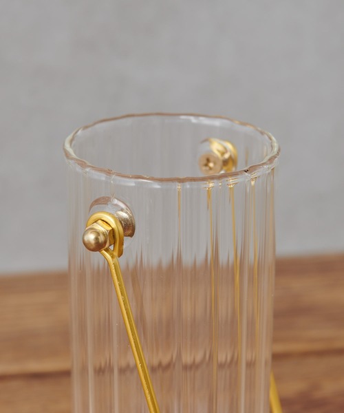 BIRTHDAY BAR(バースデイバー)の「welms. Calm Vase M 花瓶 フラワーベース(フラワーベース・レディース・クリア・フリー)」の6枚目の写真