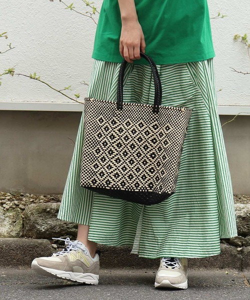 salle de bal（サルデバル）の「メルカド バッグ ダイアモンド お買い物バッグ Mercado bag DIAMOND RAB（かごバッグ・レディース・その他2/その他3/その他1・FREE）」の8枚目の写真