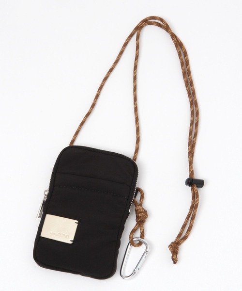 studio CLIP（スタディオクリップ）の「ワンマイルお財布ポーチ（ショルダーバッグ・レディース・ブラック/ベージュ/オレンジ・FREE）」の2枚目の写真