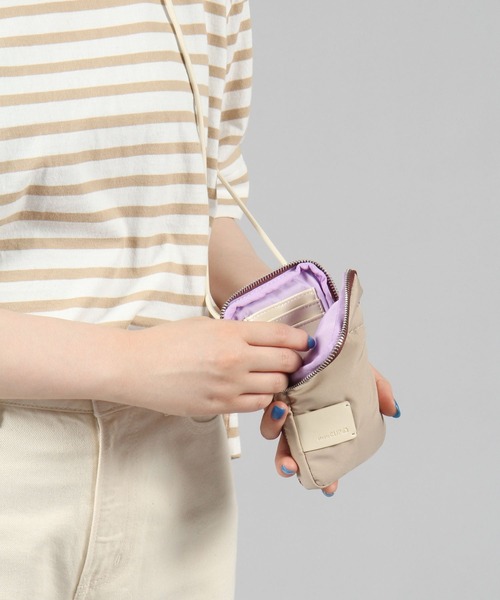 studio CLIP（スタディオクリップ）の「ワンマイルお財布ポーチ（ショルダーバッグ・レディース・ブラック/ベージュ/オレンジ・FREE）」の4枚目の写真