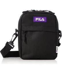 FILA/フィラ バッグ ブランドロゴ刺繍 ダブルファスナー サコッシュ メッシュ ボックスロゴ ミニショルダー