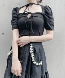 lilLilly | チャイナライク４wayトップス(Tシャツ/カットソー)