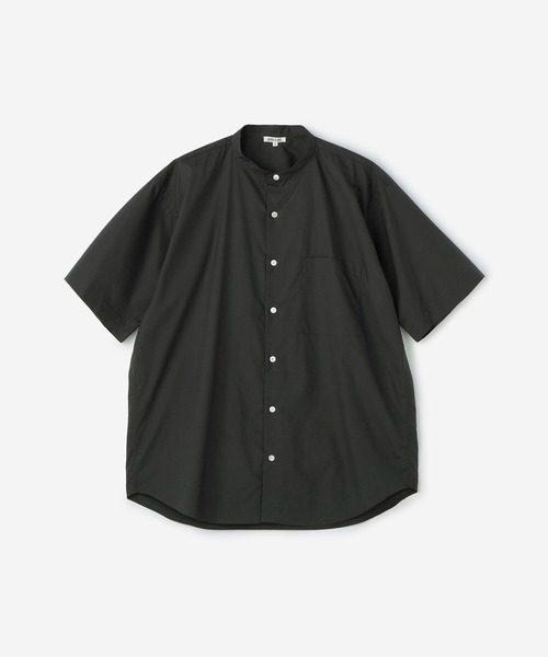 Morris & Sons(モリスアンドサンズ)の「MORRIS & SONS | ロータスタイプライター バンドカラーシャツ MEN(シャツ/ブラウス・メンズ・ベージュ/ホワイト/チャコール・2/3/1)」の3枚目の写真