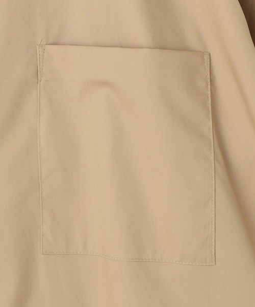 Morris & Sons(モリスアンドサンズ)の「MORRIS & SONS | ロータスタイプライター バンドカラーシャツ MEN(シャツ/ブラウス・メンズ・ベージュ/ホワイト/チャコール・2/3/1)」の9枚目の写真