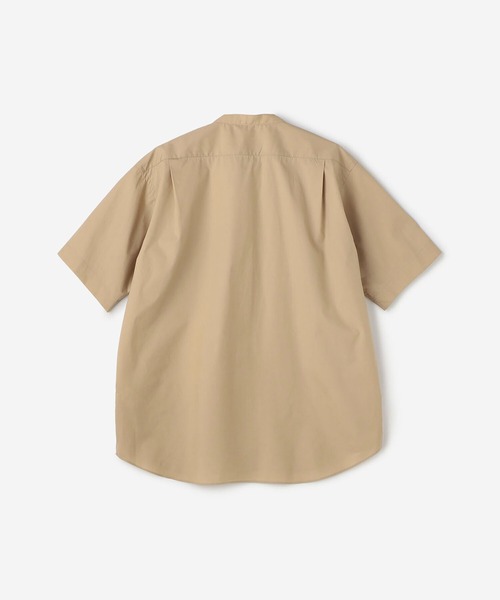 Morris & Sons(モリスアンドサンズ)の「MORRIS & SONS | ロータスタイプライター バンドカラーシャツ MEN(シャツ/ブラウス・メンズ・ベージュ/ホワイト/チャコール・2/3/1)」の5枚目の写真