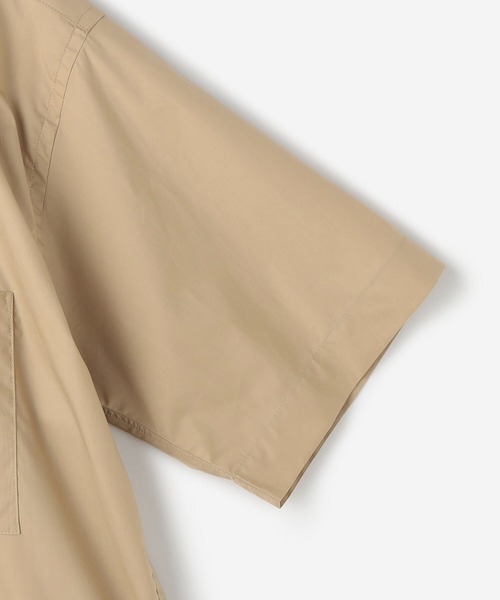 Morris & Sons(モリスアンドサンズ)の「MORRIS & SONS | ロータスタイプライター バンドカラーシャツ MEN(シャツ/ブラウス・メンズ・ベージュ/ホワイト/チャコール・2/3/1)」の7枚目の写真