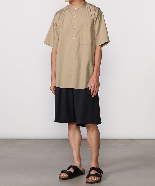 Morris & Sons(モリスアンドサンズ)の「MORRIS & SONS | ロータスタイプライター バンドカラーシャツ MEN(シャツ/ブラウス・メンズ・ベージュ/ホワイト/チャコール・2/3/1)」の11枚目の写真