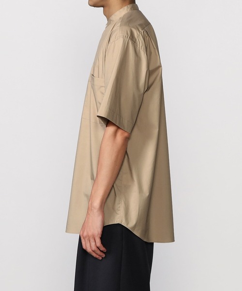 Morris & Sons(モリスアンドサンズ)の「MORRIS & SONS | ロータスタイプライター バンドカラーシャツ MEN(シャツ/ブラウス・メンズ・ベージュ/ホワイト/チャコール・2/3/1)」の13枚目の写真
