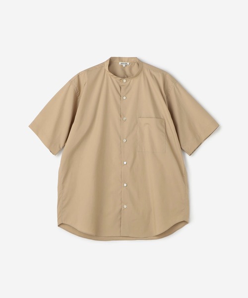 Morris & Sons(モリスアンドサンズ)の「MORRIS & SONS | ロータスタイプライター バンドカラーシャツ MEN(シャツ/ブラウス・メンズ・ベージュ/ホワイト/チャコール・2/3/1)」の15枚目の写真