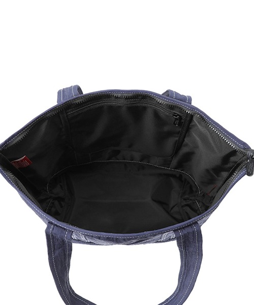 Manhattan Portage（マンハッタンポーテージ）の「Cherry Hill Tote Bag Old School（トートバッグ・メンズ・ブラック/ネイビー・MEDIUM）」の5枚目の写真