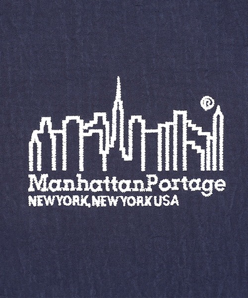 Manhattan Portage（マンハッタンポーテージ）の「Cherry Hill Tote Bag Old School（トートバッグ・メンズ・ブラック/ネイビー・MEDIUM）」の8枚目の写真