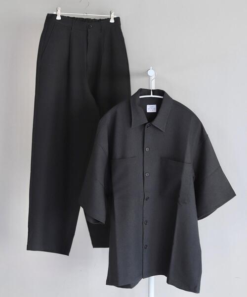 coen by Mr.SZK（コーエンバイミスタースズキ）の「オーバーサイズCPOシャツ【セットアップ対応】（シャツ/ブラウス・メンズ・ホワイト/ダークブラウン/ブラック/ダークグレー・M/XL/L/S）」の16枚目の写真