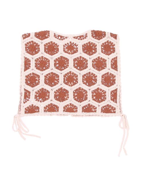 ehka sopo（エヘカソポ）の「モチーフレースサイドリボンベスト（ベスト・レディース・ブラウン/グレー/グリーン/キナリ・ﾌﾘ-）」の10枚目の写真