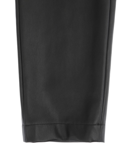 1er Arrondissement(プルミエアロンディスモン)の「WASHABLE FAKE LAMBSKIN パンツ(その他パンツ・レディース・ブラック・38/36)」の10枚目の写真