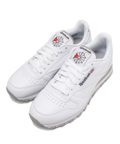 WHO'S WHO gallery(フーズフーギャラリー)の「【reebok】クラシックレザー(スニーカー・メンズ・ブラック/ホワイト・28/26/27)」の2枚目の写真