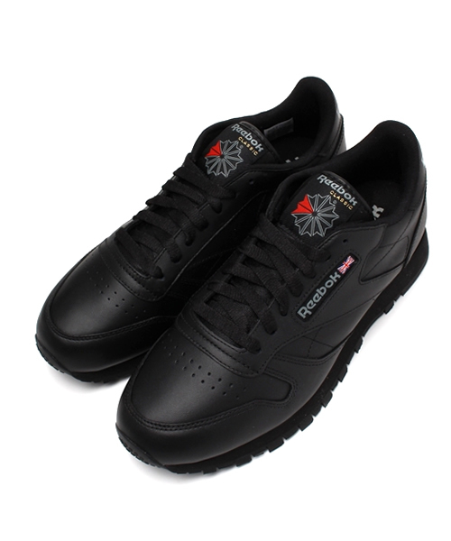 WHO'S WHO gallery(フーズフーギャラリー)の「【reebok】クラシックレザー(スニーカー・メンズ・ブラック/ホワイト・28/26/27)」の1枚目の写真