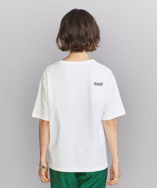 TRANSIT(トランジット)の「【別注】<TRANSIT>AIT ISFOUL TEE/Tシャツ(Tシャツ/カットソー・レディース・ホワイト・FREE)」の6枚目の写真