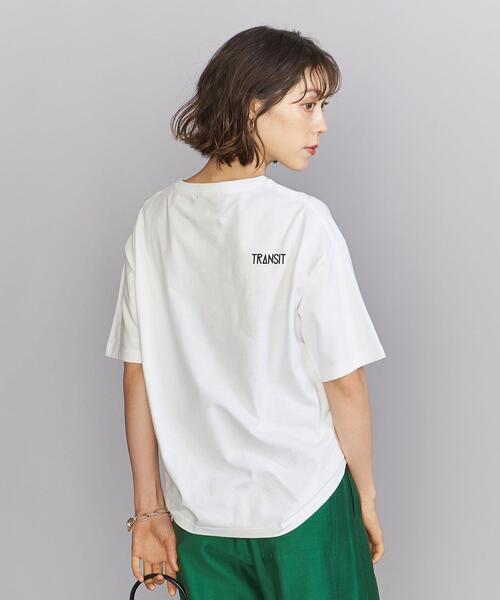 TRANSIT(トランジット)の「【別注】<TRANSIT>AIT ISFOUL TEE/Tシャツ(Tシャツ/カットソー・レディース・ホワイト・FREE)」の5枚目の写真