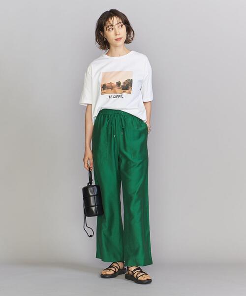 TRANSIT(トランジット)の「【別注】<TRANSIT>AIT ISFOUL TEE/Tシャツ(Tシャツ/カットソー・レディース・ホワイト・FREE)」の2枚目の写真