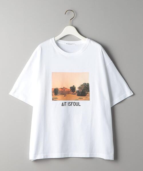 TRANSIT(トランジット)の「【別注】<TRANSIT>AIT ISFOUL TEE/Tシャツ(Tシャツ/カットソー・レディース・ホワイト・FREE)」の4枚目の写真