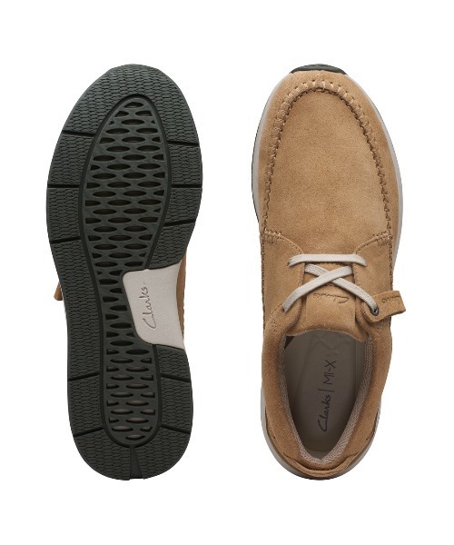 Clarks(クラークス)の「CoastLiteWeave / コーストライトウィーブ(ダークサンドスエード)(スニーカー・メンズ・ライトブラウン・UK10/UK7/UK8/UK9/UK6/UK6.5/UK7.5/UK8.5/UK9.5)」の9枚目の写真