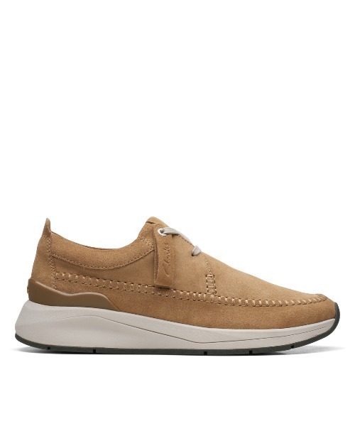 Clarks(クラークス)の「CoastLiteWeave / コーストライトウィーブ(ダークサンドスエード)(スニーカー・メンズ・ライトブラウン・UK10/UK7/UK8/UK9/UK6/UK6.5/UK7.5/UK8.5/UK9.5)」の11枚目の写真