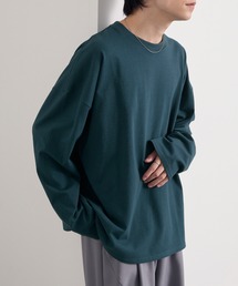 リラクシング ラスティックコットン オーバーサイズ ロンT