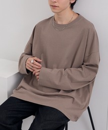 リラクシング ラスティックコットン オーバーサイズ ロンT