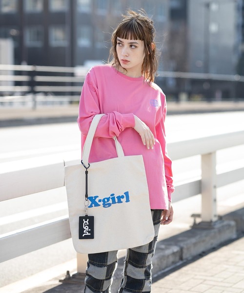 X-girl（エックスガール）の「MILLS LOGO RUBBER PASS CASE（パスケース・レディース・ブラック/マルチ/ライトグリーン・ONE SIZE）」の12枚目の写真