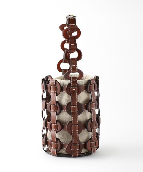 JOURNAL STANDARD（ジャーナルスタンダード）の「【BALLEN/バレン】 TAGUA BUCKET：バッグ（ハンドバッグ・レディース・ホワイト/ブラック/キャメル・FREE）」の21枚目の写真