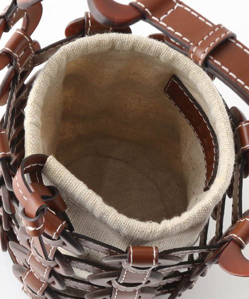 JOURNAL STANDARD（ジャーナルスタンダード）の「【BALLEN/バレン】 TAGUA BUCKET：バッグ（ハンドバッグ・レディース・ホワイト/ブラック/キャメル・FREE）」の18枚目の写真