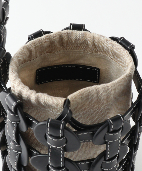 JOURNAL STANDARD（ジャーナルスタンダード）の「【BALLEN/バレン】 TAGUA BUCKET：バッグ（ハンドバッグ・レディース・ホワイト/ブラック/キャメル・FREE）」の15枚目の写真