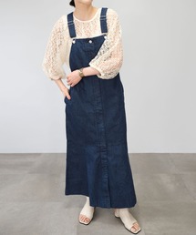 ＡＮＤＪ | 【2022/AW】10ozデニムマーメイドサロペットワンピース(サロペット/オーバーオール)