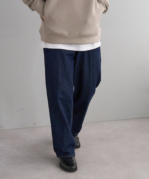 センタープレスデニムパンツの11枚目の写真