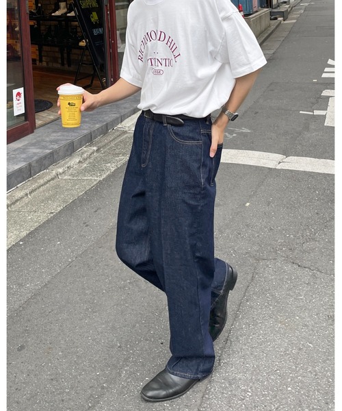 センタープレスデニムパンツの22枚目の写真