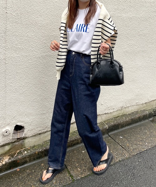 センタープレスデニムパンツの19枚目の写真