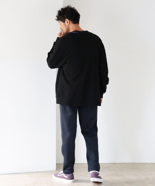 B:MING by BEAMS（ビーミングバイビームス）の「B:MING by BEAMS / タックフライス ワッペン カーディガン（カーディガン/ボレロ・メンズ・ブラック/サックスブルー/ホワイト系その他5・SMALL/MEDIUM/LARGE/X-LARGE）」の6枚目の写真