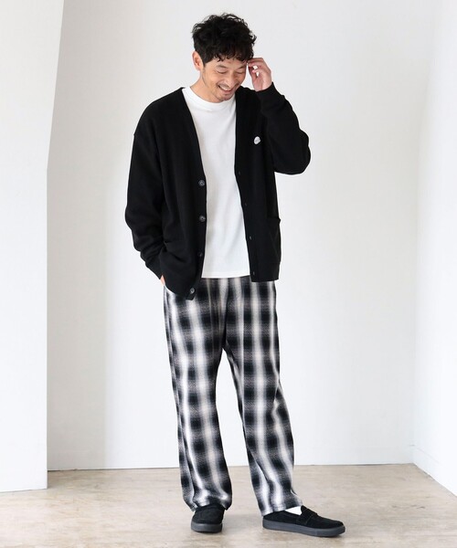 B:MING by BEAMS（ビーミングバイビームス）の「B:MING by BEAMS / タックフライス ワッペン カーディガン（カーディガン/ボレロ・メンズ・ブラック/サックスブルー/ホワイト系その他5・SMALL/MEDIUM/LARGE/X-LARGE）」の7枚目の写真