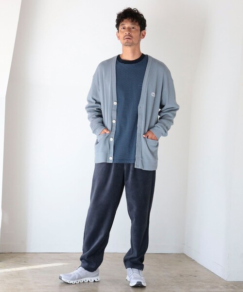 B:MING by BEAMS（ビーミングバイビームス）の「B:MING by BEAMS / タックフライス ワッペン カーディガン（カーディガン/ボレロ・メンズ・ブラック/サックスブルー/ホワイト系その他5・SMALL/MEDIUM/LARGE/X-LARGE）」の9枚目の写真