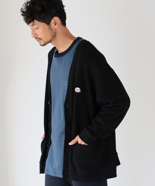 B:MING by BEAMS（ビーミングバイビームス）の「B:MING by BEAMS / タックフライス ワッペン カーディガン（カーディガン/ボレロ・メンズ・ブラック/サックスブルー/ホワイト系その他5・SMALL/MEDIUM/LARGE/X-LARGE）」の12枚目の写真
