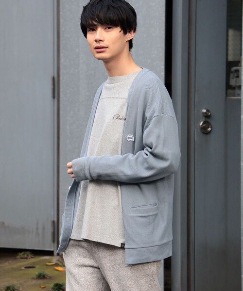 B:MING by BEAMS（ビーミングバイビームス）の「B:MING by BEAMS / タックフライス ワッペン カーディガン（カーディガン/ボレロ・メンズ・ブラック/サックスブルー/ホワイト系その他5・SMALL/MEDIUM/LARGE/X-LARGE）」の15枚目の写真