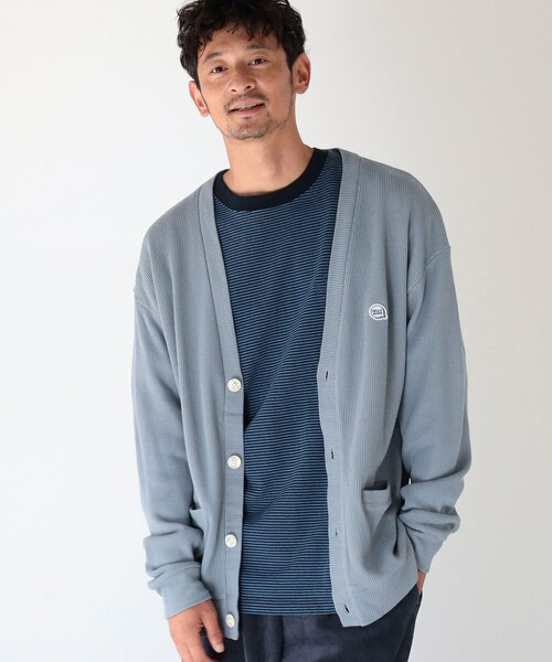 B:MING by BEAMS（ビーミングバイビームス）の「B:MING by BEAMS / タックフライス ワッペン カーディガン（カーディガン/ボレロ・メンズ・ブラック/サックスブルー/ホワイト系その他5・SMALL/MEDIUM/LARGE/X-LARGE）」の17枚目の写真