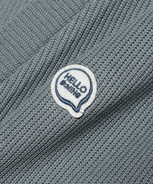 B:MING by BEAMS（ビーミングバイビームス）の「B:MING by BEAMS / タックフライス ワッペン カーディガン（カーディガン/ボレロ・メンズ・ブラック/サックスブルー/ホワイト系その他5・SMALL/MEDIUM/LARGE/X-LARGE）」の22枚目の写真