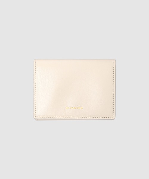 JIL SANDER(ジルサンダー)の「TINY WALLET(財布・レディース・ホワイト系/ブラウン系/ブラック/イエロー系/バーガンディー/グリーン系/ブルー系/ミント/ボルドー/ブラウン/グレー/ベージュ/ペールイエロー・UNI)」の2枚目の写真