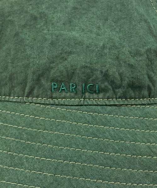 PAR ICI（パーリッシィ）の「コットンナイロンウェザー EDODAKIフィッシャーマンハット（ハット・レディース・グリーン/チャコールグレー・FREE）」の16枚目の写真