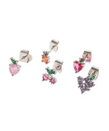 フルーツモチーフミニビジューピアス